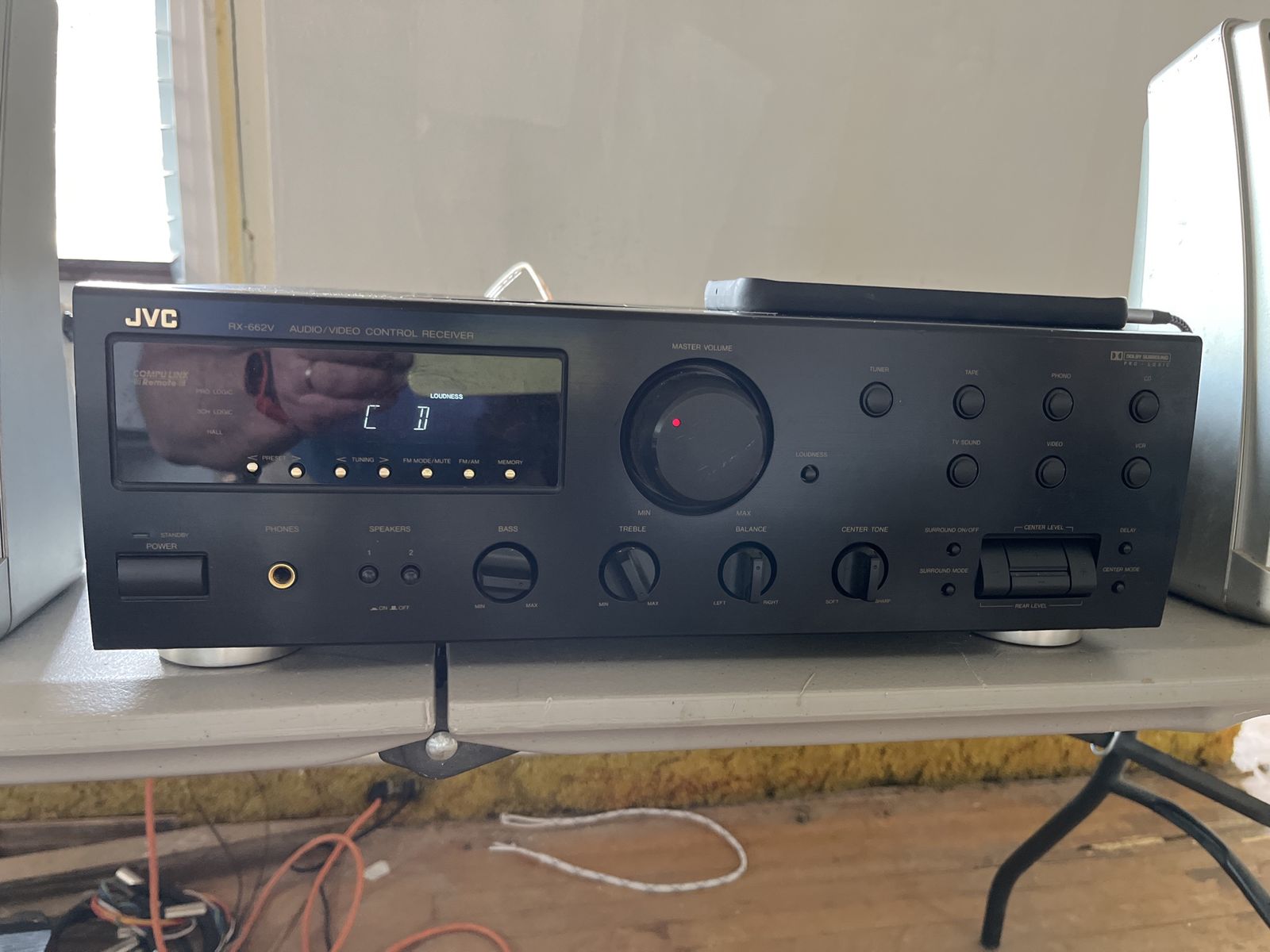 JVC A:V Receiver 110 Watt Rx-662v