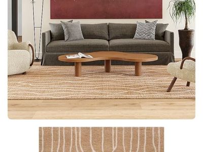 NEW NuLoom 8x10 Transitional Modern Wool Rug