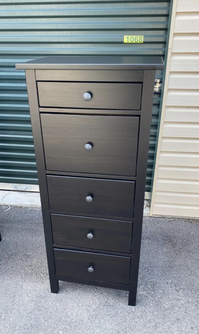 IKEA hemmes 5 drawers tall dresser 