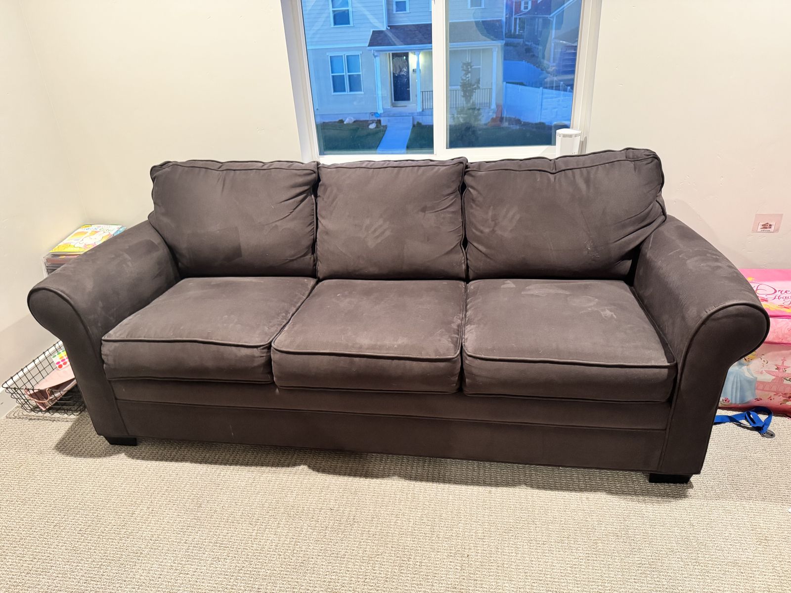 Cindy Crawford Grey Full Size Sofabed