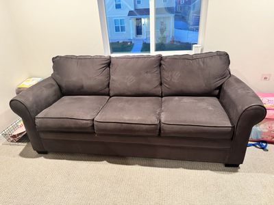 Cindy Crawford Grey Full Size Sofabed