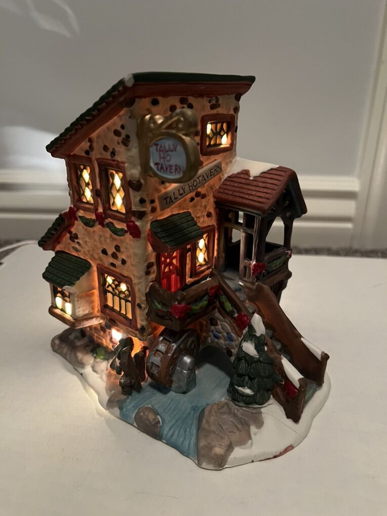 Christmas Village Porcelain Building