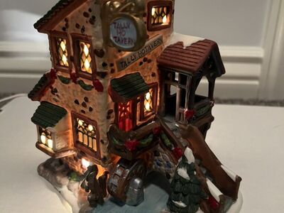 Christmas Village Porcelain Building