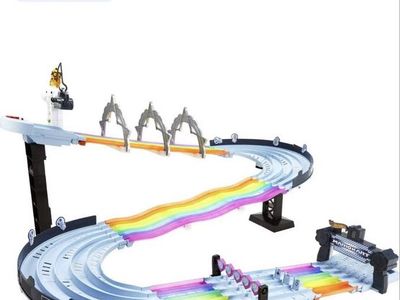 Hot Wheels Mario Kart Rainbow Road Raceway
