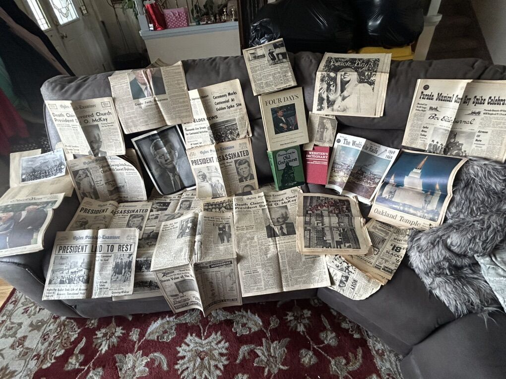 Old Lot Ogden Examiner Kennedy Assassination & LDS