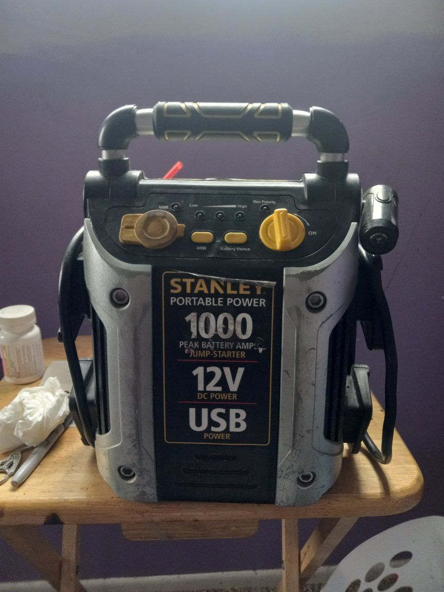 STANLEY PORTABLE POWER STATION, JUMP