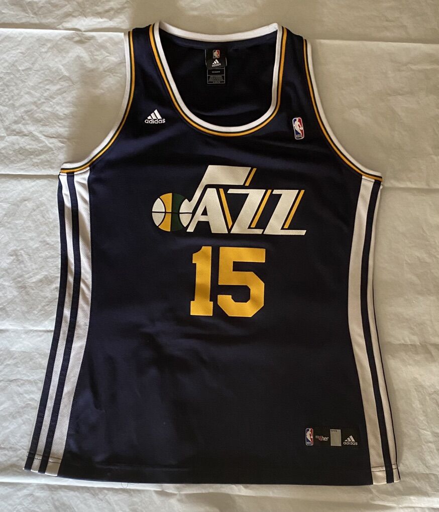 Vintage Utah Jazz Derrick Favors #15 XL Jersey
