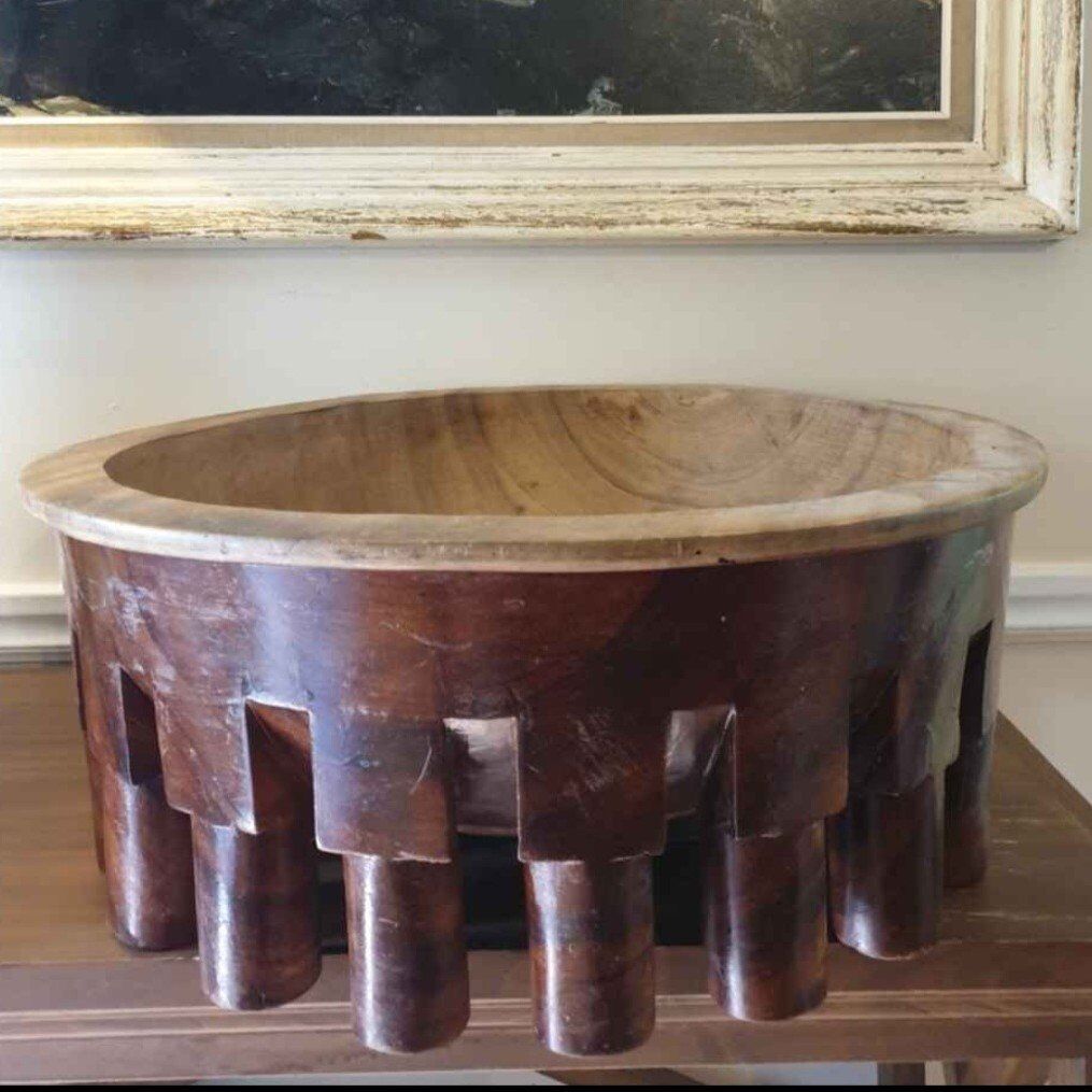 Vintage Polynesian Kava Bowl