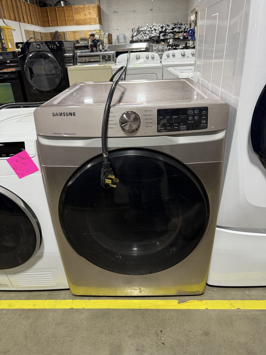 BEST DEALS HERE! SAMSUNG FRONT LOAD ELECT DRYER