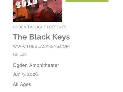 Black Keys $75