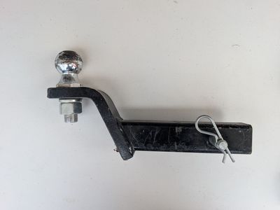Curt Hitch Ball Mount - 2-Inch Rise / 4-Inch Drop with 2 Inch Ball