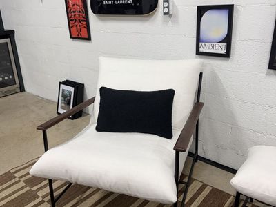 Danver Modern CB2 West Elm Vail Lounge Chair