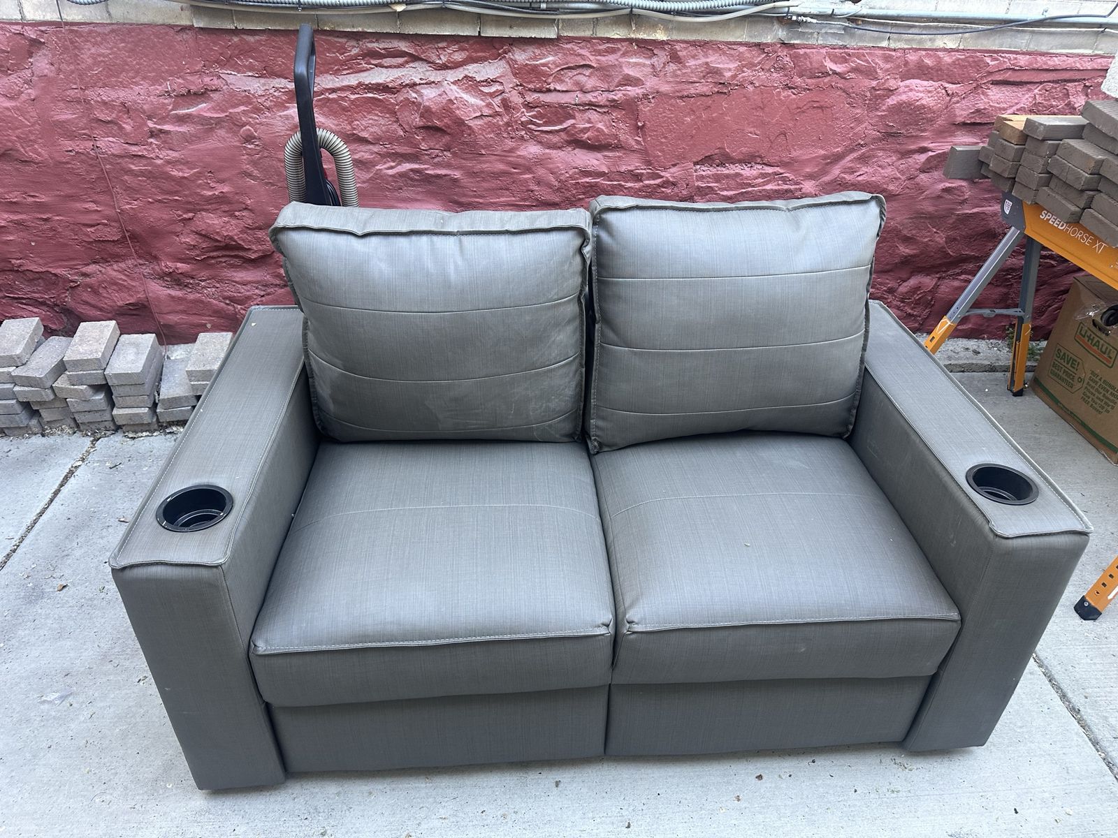RV Small hide away couch