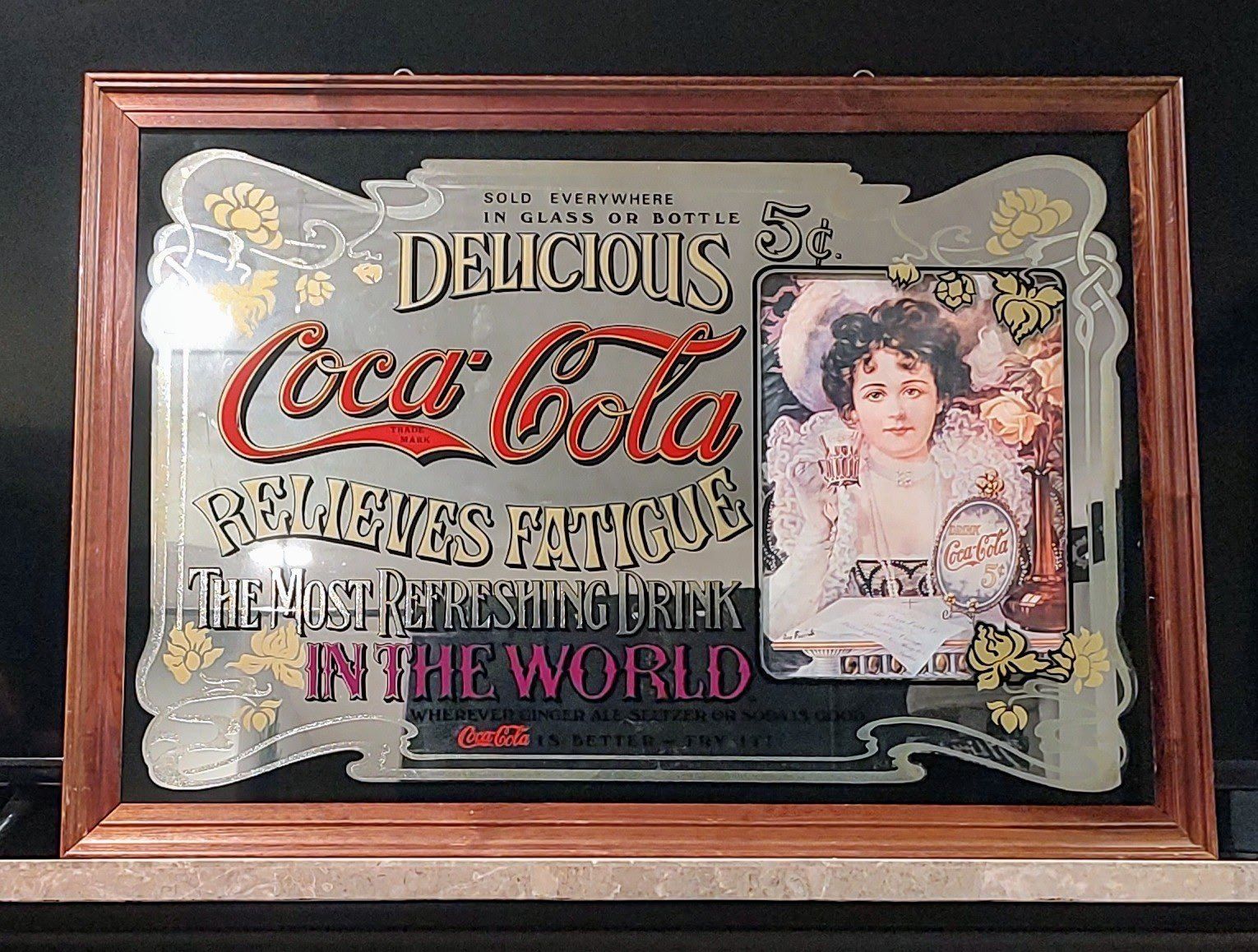 Delicious Coca Cola Mirror