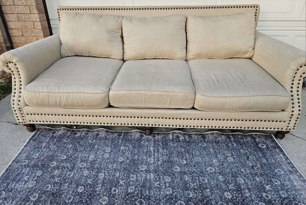 beautiful cream couch