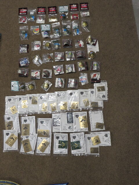 LOT OF BRAND NEW 66 VINTAGE BOY SCOUT HIKING STICK MEDALLIONS - ALL STILL SEALED