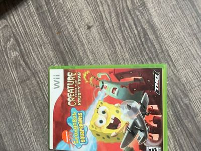 SpongeBob SquarePants: Creature from the Krusty Krab (Nintendo Wii) - Used Video Game