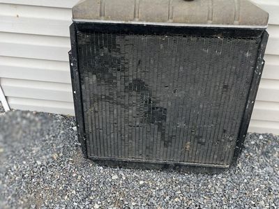 Brass top radiator