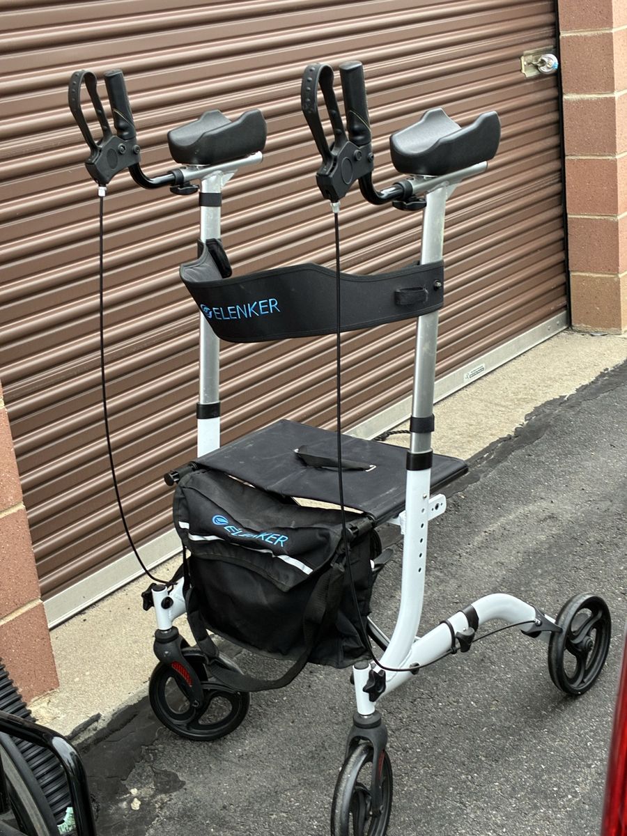 wheelchair and walker