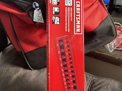 Ratchet And Socket Holder Quarter Inch drive