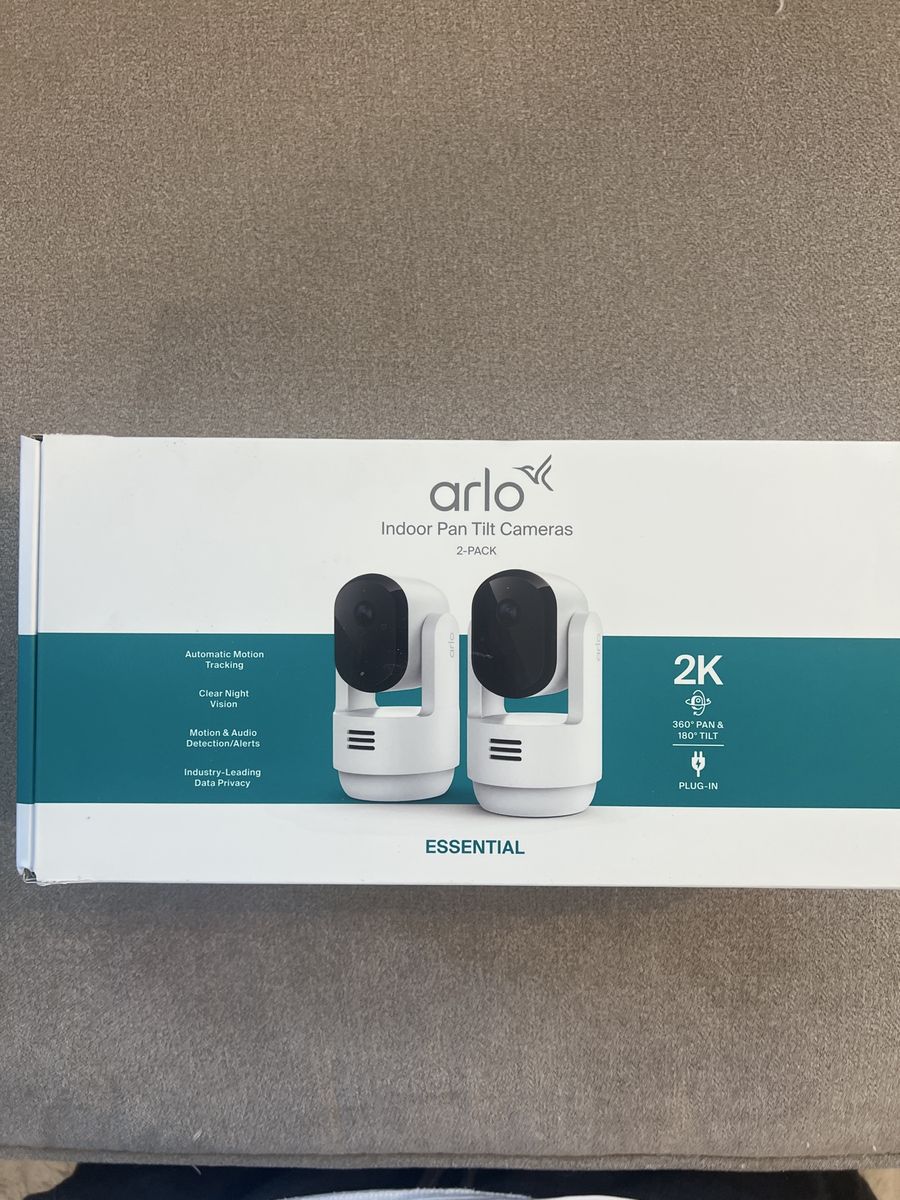 Arlo indoor pan tilt cameras