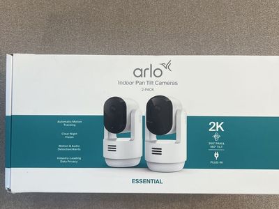 Arlo indoor pan tilt cameras