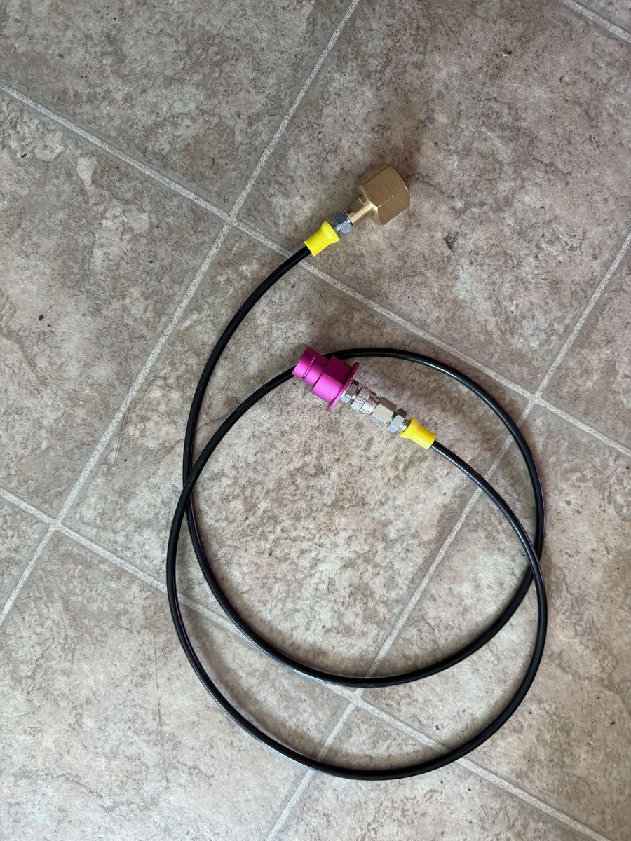 Soda Stream adapter for CO2 tank