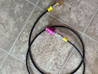 Soda Stream adapter for CO2 tank
