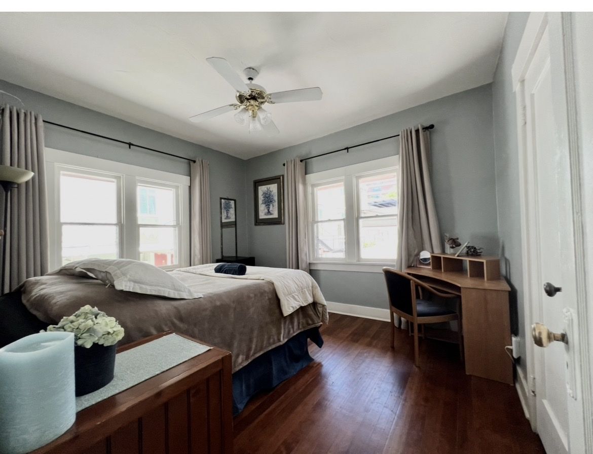 Solid Wood Bedroom Set with Headboard, Nightstand, Frame, Mattress & Extras