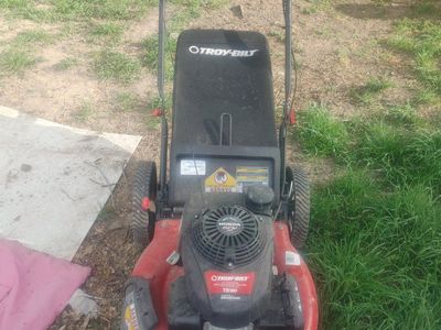troy built mower