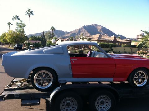 1967-1968 Mustang Fastback Conversion Kit Shelby Eleanor Dynacorn