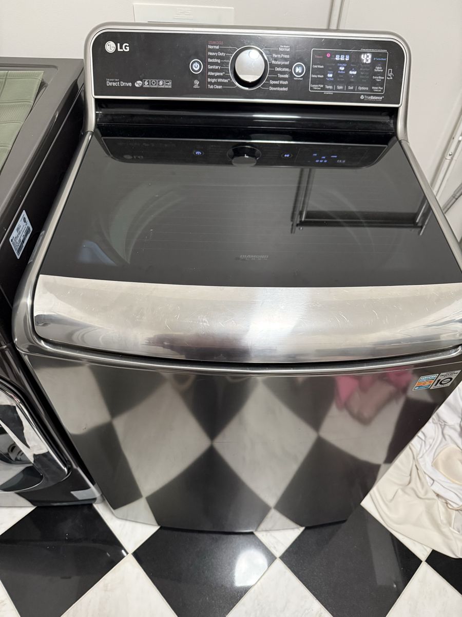 LG Top-load high-efficiency washer