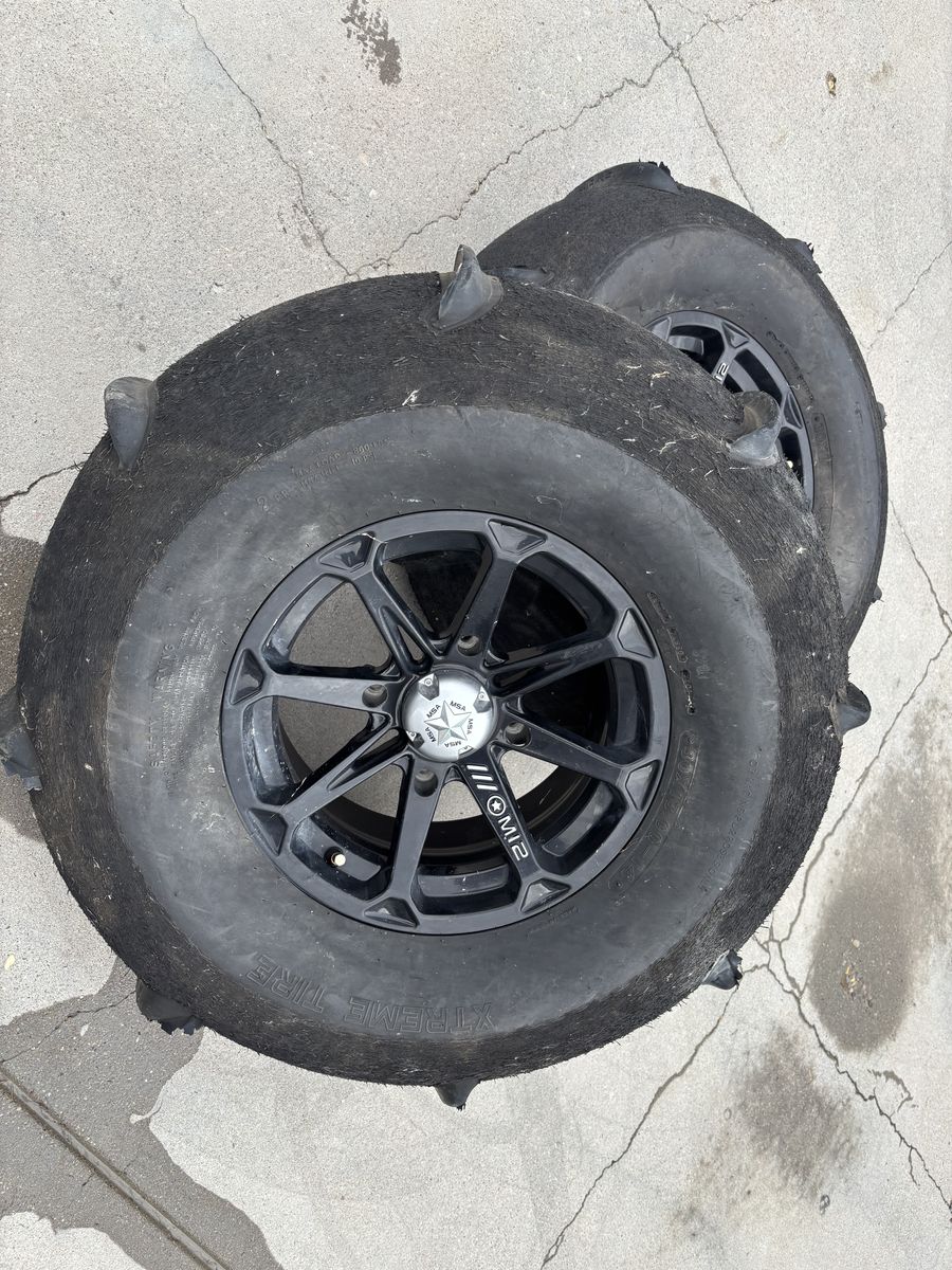 Can Am Maverick Paddle Tires