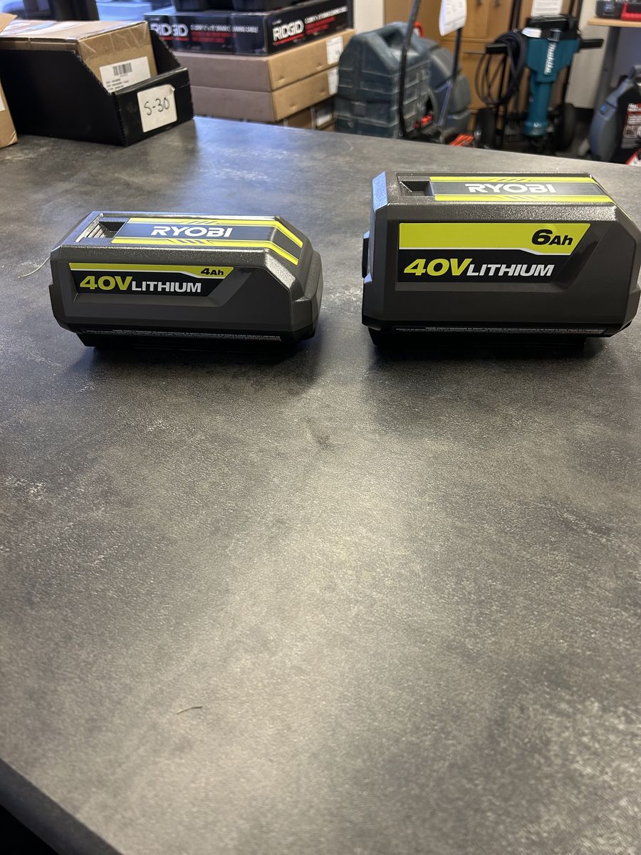Great for Ryobi lawn Mowers New 40 volt Ryobi Batteries OEM