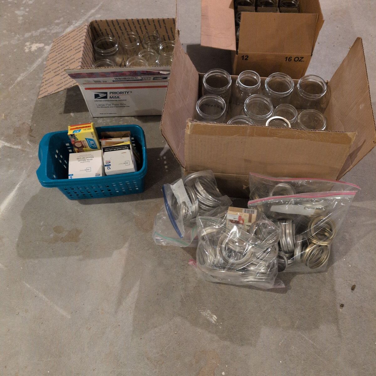 Canning supplies