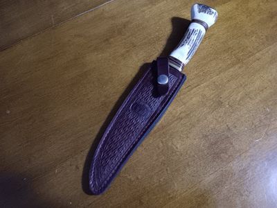 Chipaway Cutlery 12th" Bowie Hunting Knife w/ Yell