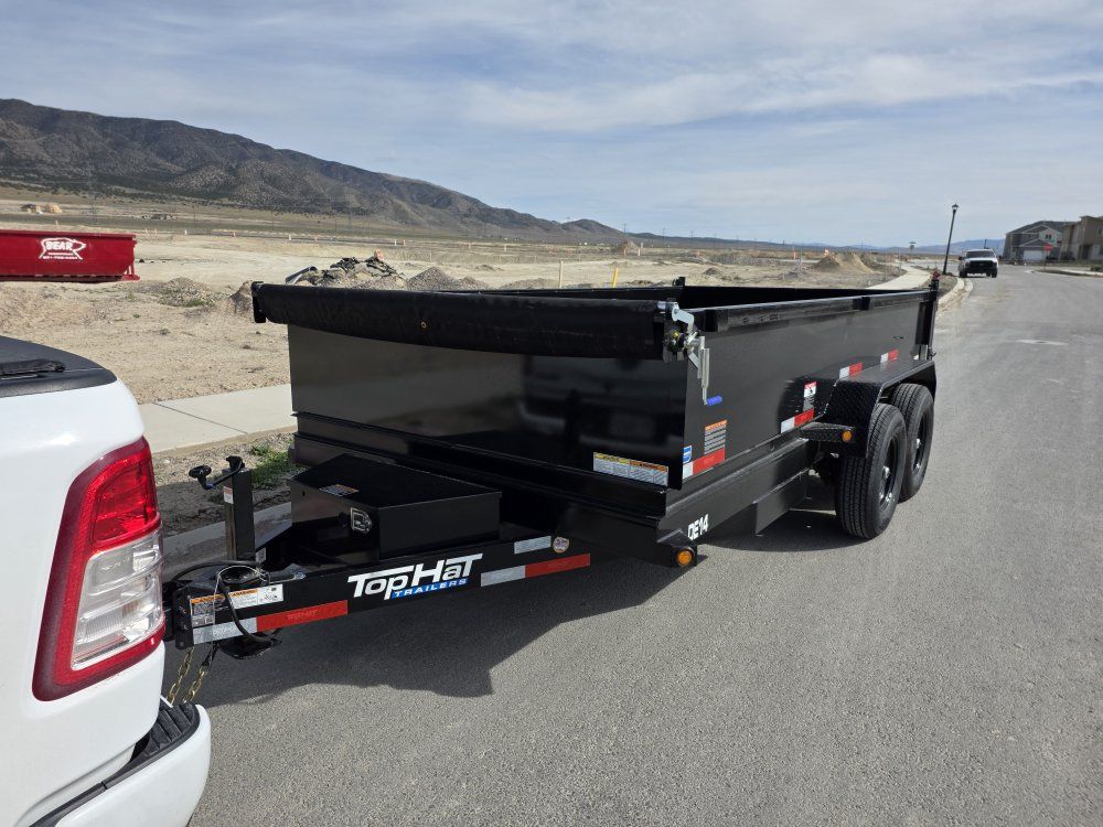 2026 7x14 14k Dump Trailer for Rent