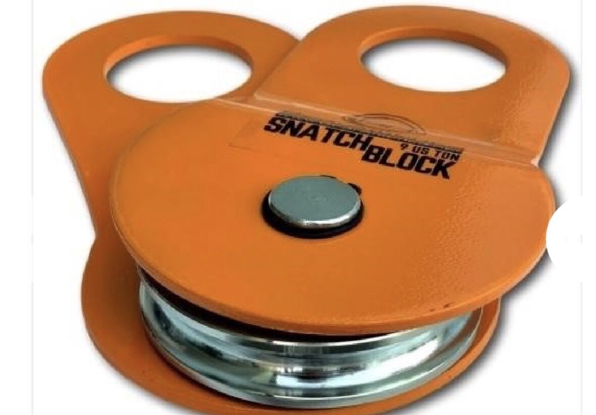 Snatch Block Winch Capacity 9 US Ton