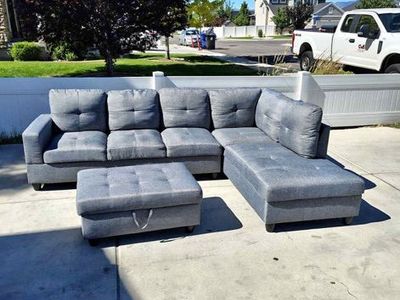 Atcp Furniture 3-pc L Shape