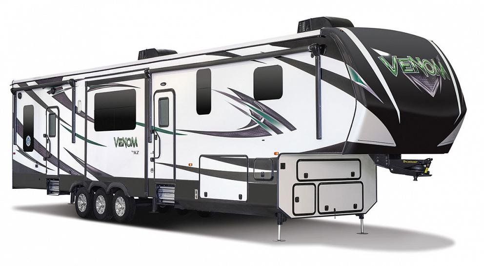 42 ft 2016 KZ Venom 3911 Toy Hauler Fifth Wheel