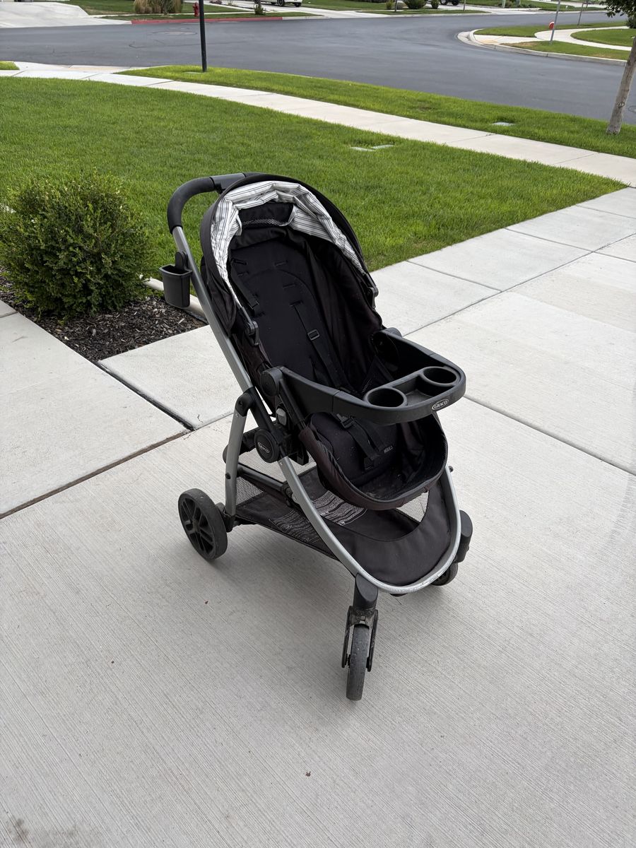 Graco Modes Element Travel System Stroller - Black & Gray, Used