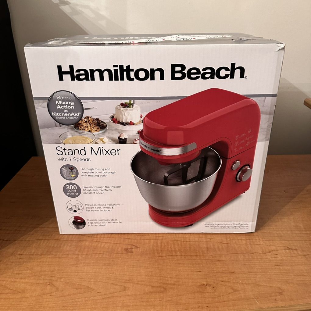 New Hamilton Beach Stand Mixer