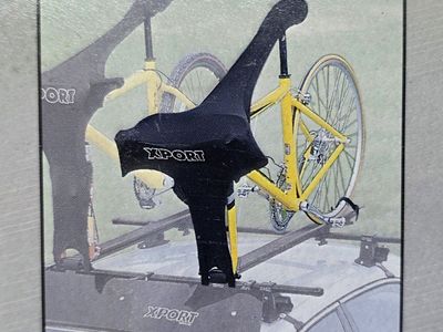 XPort Road Bicycle Transport Cover - Black Machine Washable