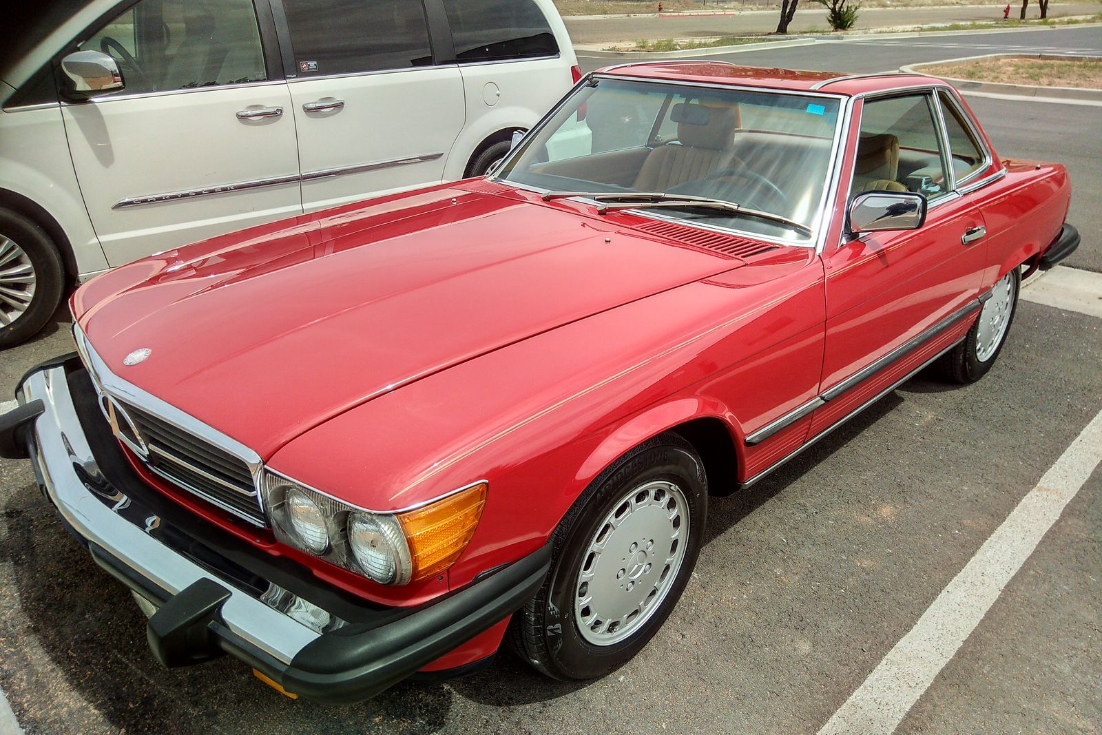 1987 MERCEDES-BENZ 560CLASS 560 SL