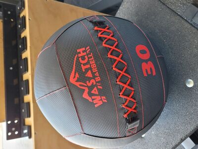 Wall Balls at Wasatch Pro Fitness - 30LB RED *MBW*