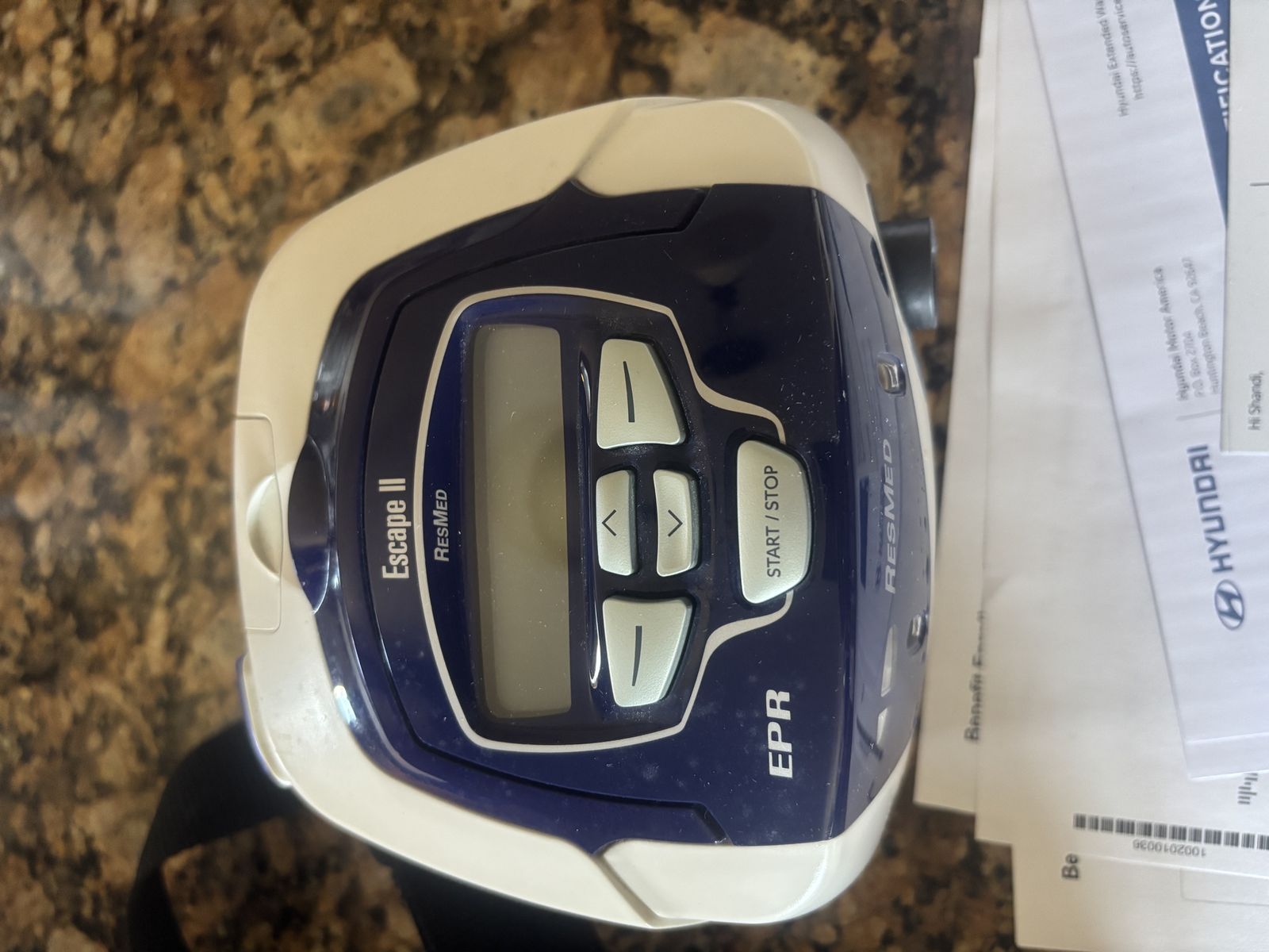 ResMed Escape II EPR CPAP Machine with Case and Accessories