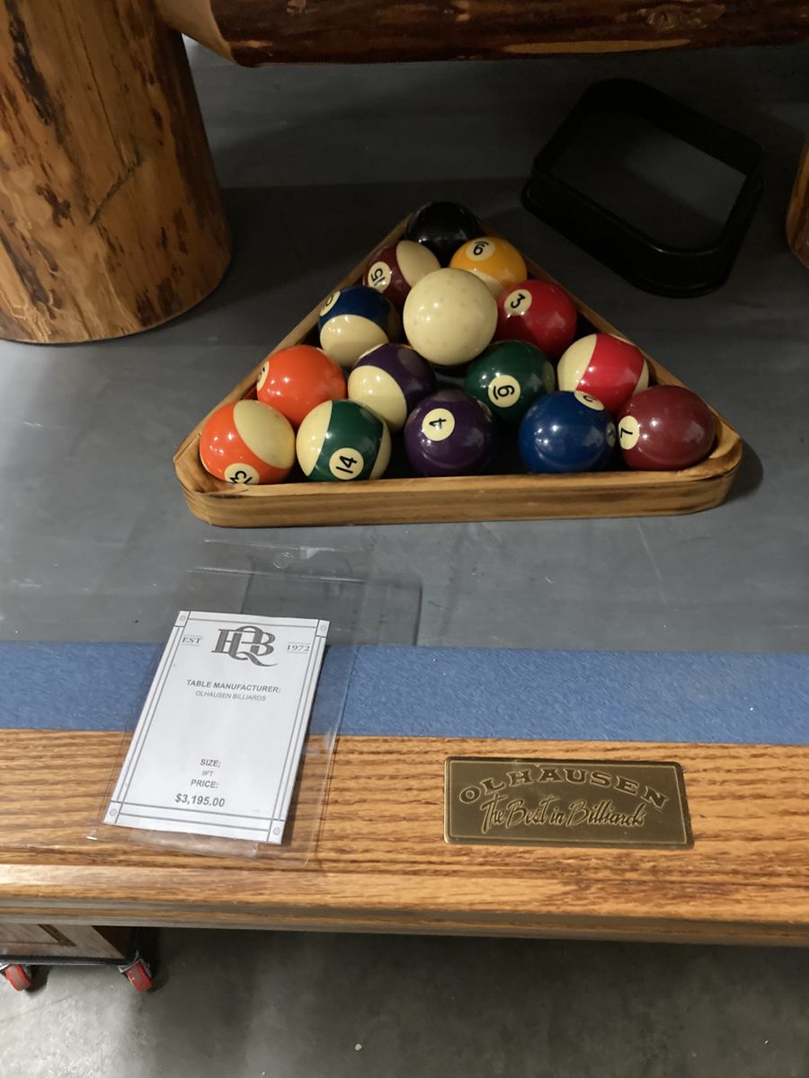 Used Olhausen Pool Table!