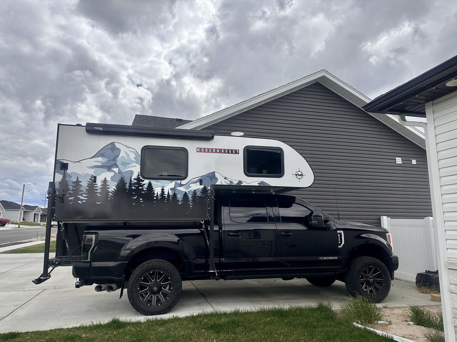 Truck And Truck Bed Camper For Sale
