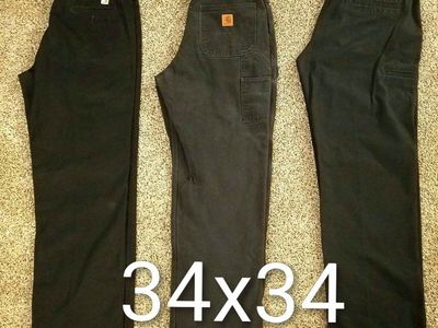 Men's Carhartt jeans/pants 34x34 - $35 each Cash