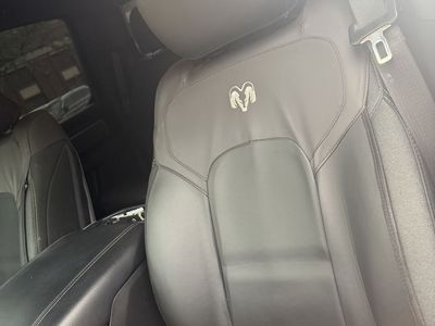 Ram 1500 Custom Fit Seat Covers (2019-2025) - Black Waterproof Leatherette